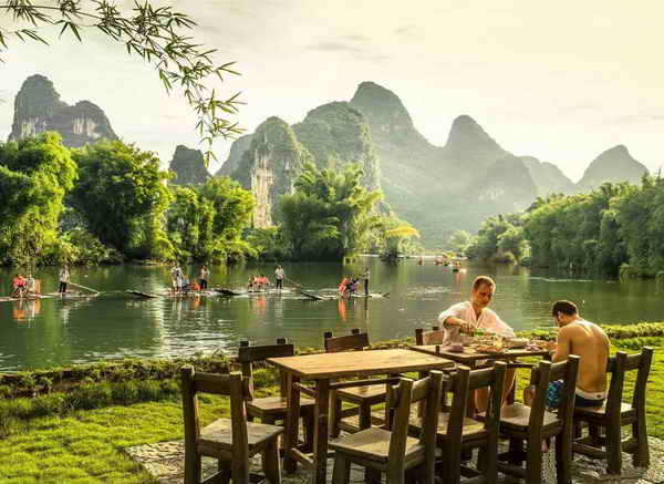 Yangshuo Village Inn recommended Yangshuo riverside dining