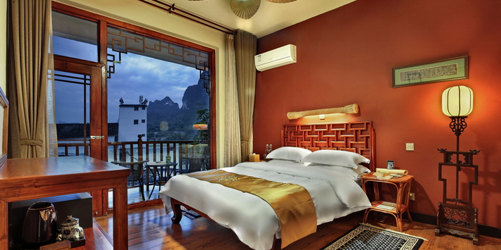 Yangshuo Village Inn is an unbeatable value for Yangshuo guesthouse accommodation just steps to Moon Hill.