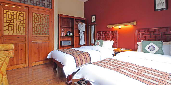 Yangshuo Village Inn is an unbeatable value for Yangshuo guesthouse accommodation just steps to Moon Hill.